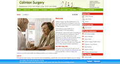 Desktop Screenshot of colintonsurgery.co.uk